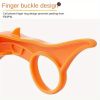 1pc; Portable Fruit Peeler; Stainless Steel Ring Pear Orange Kiwi Peeling Knief; Multi-functional Potato Vegetable Kitchen Dining Tool